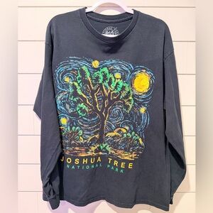 Urban Outfitters Oversized Black Graphic Tee